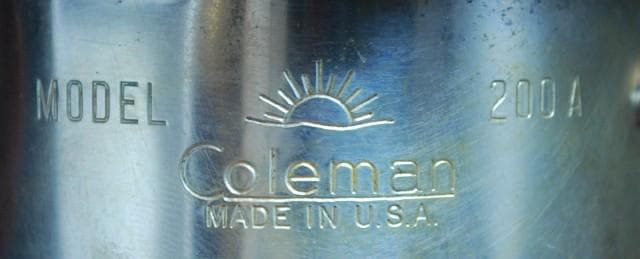 コールマン /200A 希少カラー・マルーン 1962年7月製【7260712