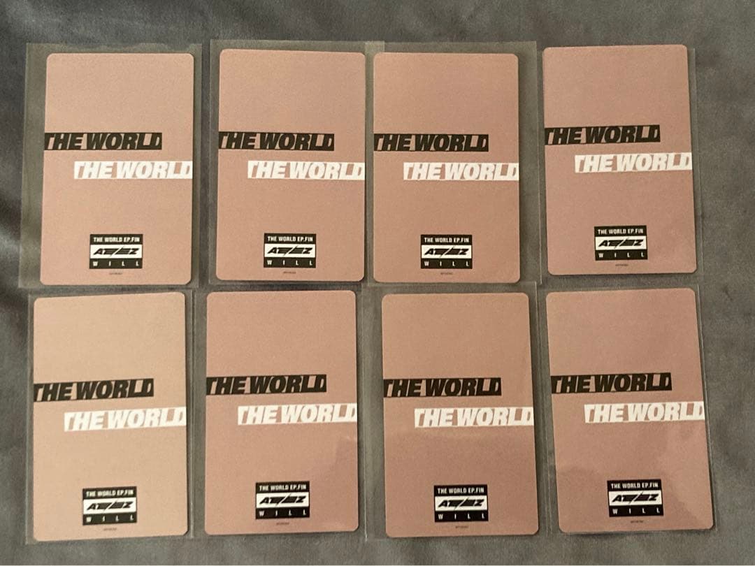 ATEEZ WILL タワレコ特典 もぐもぐグミ コンプリート 🌿