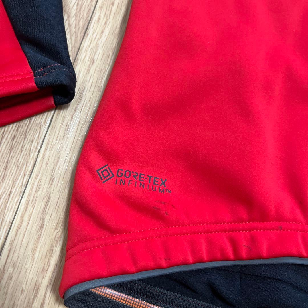 スポルトフル sportful サイクルジャケット ゴアテックス 赤 Sジャージ