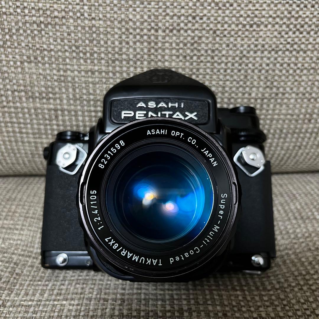 pentax 67 TTL SMC105mm F2.4 - フィルムカメラ最 安値 価格
