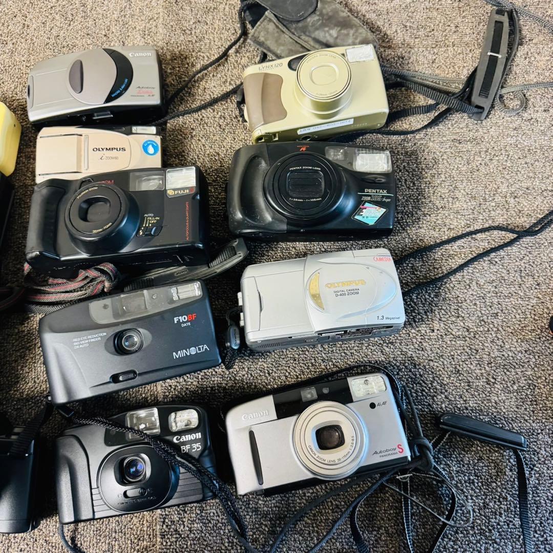 D7ジャンク品！キャノン ソニー オリンパス 富士フイルム カメラまとめ