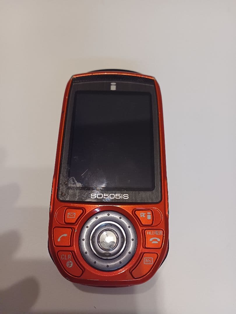 mova SO505is マンダリンオレンジ docomo - メルカリ