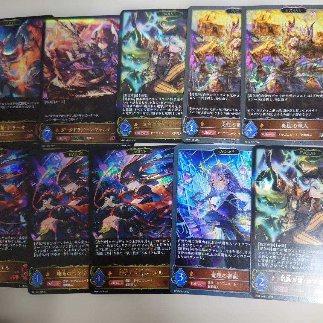 シャドウバースエボルヴ 武闘竜人デッキ リーダーなし 即購入OK - メルカリ