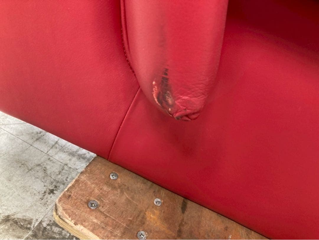 年末感謝祭】ニコレッティ アンバサダー 3人掛けソファ イタリア 本革