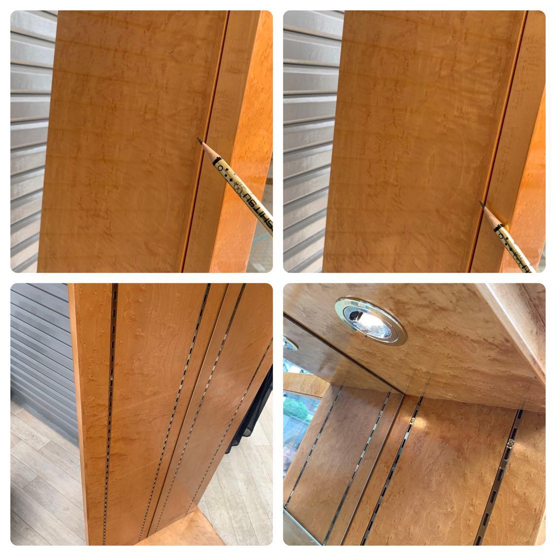 IDC大塚家具 スプレンダー キュリオケース バーズアイ・メープル