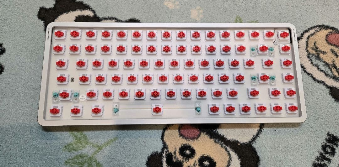 Nuphy Air75 V3 Red nano US配列 + 純正ケース セット - メルカリ