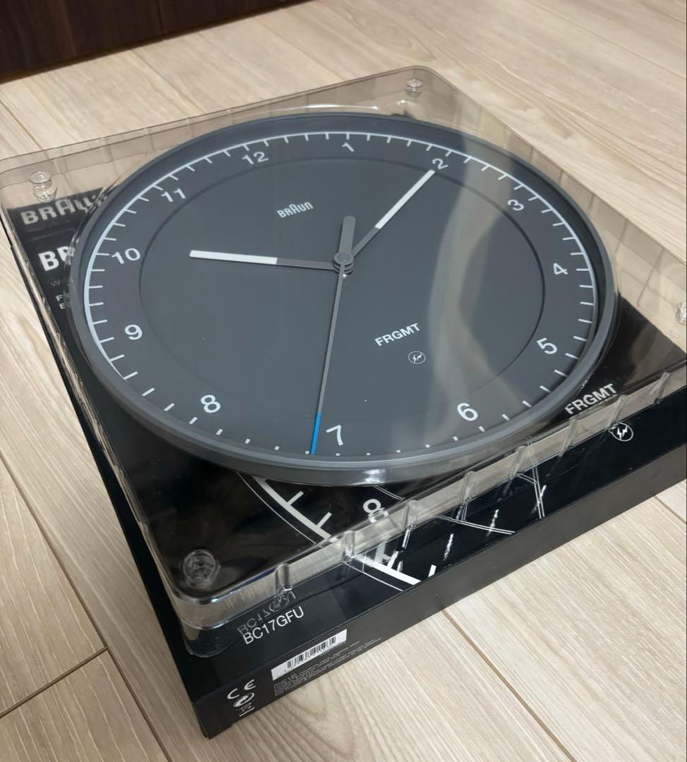Braun×Fragment クロックコレクション グレー - メルカリ