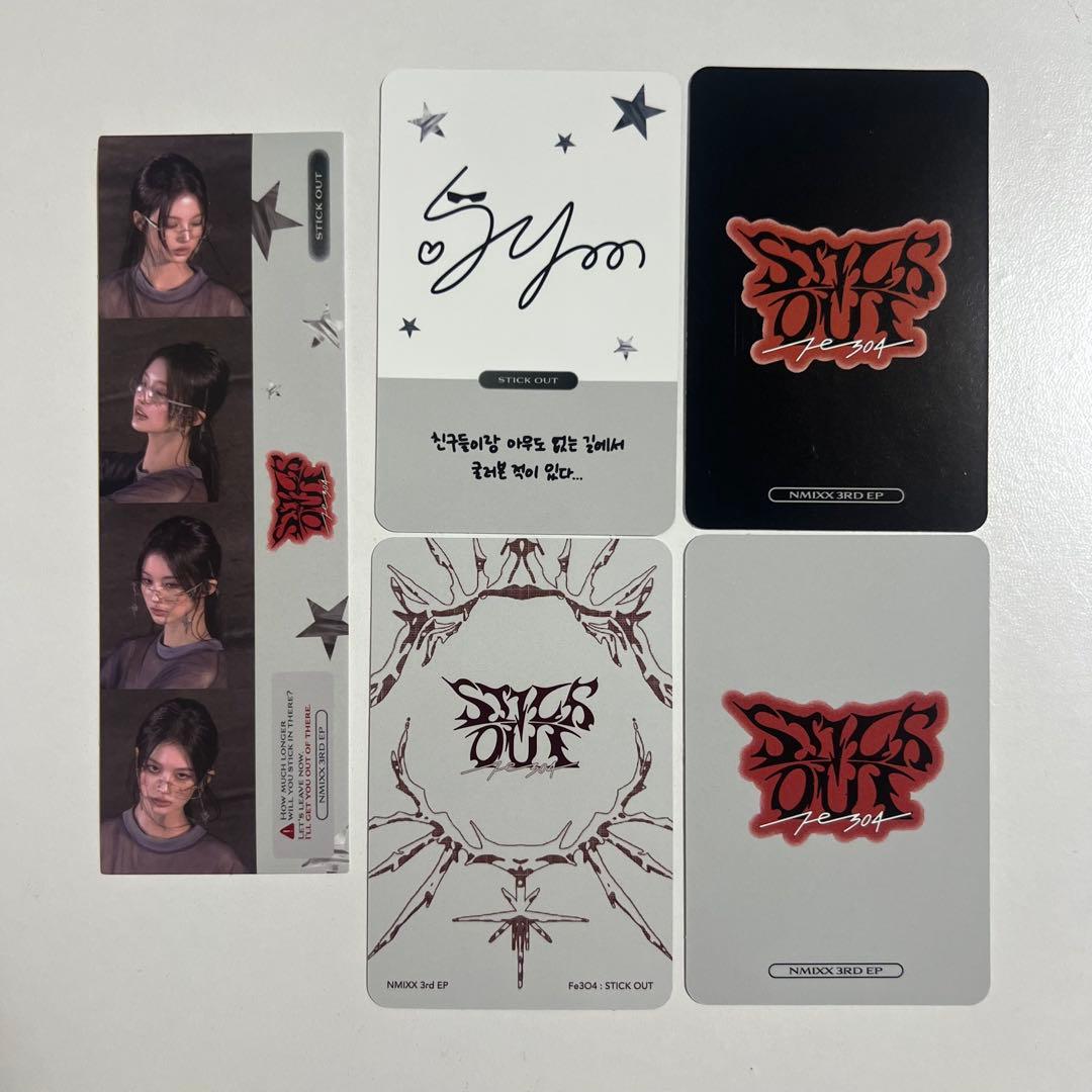 NMIXX Fe3O4 Stick Out 封入 トレカ セット ソリュン - メルカリ