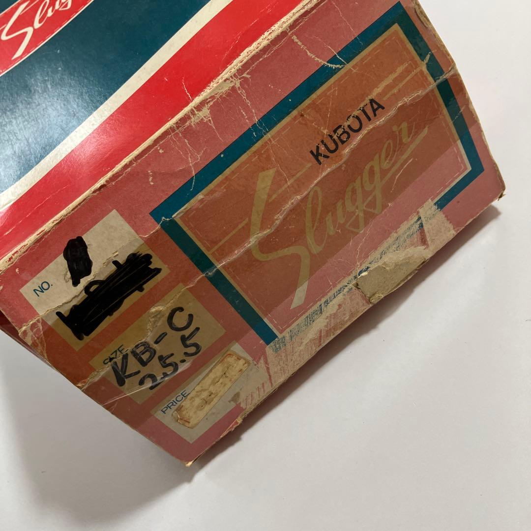 未使用 久保田スラッガー ヴィンテージ 本革 野球　スパイク 25.5cm