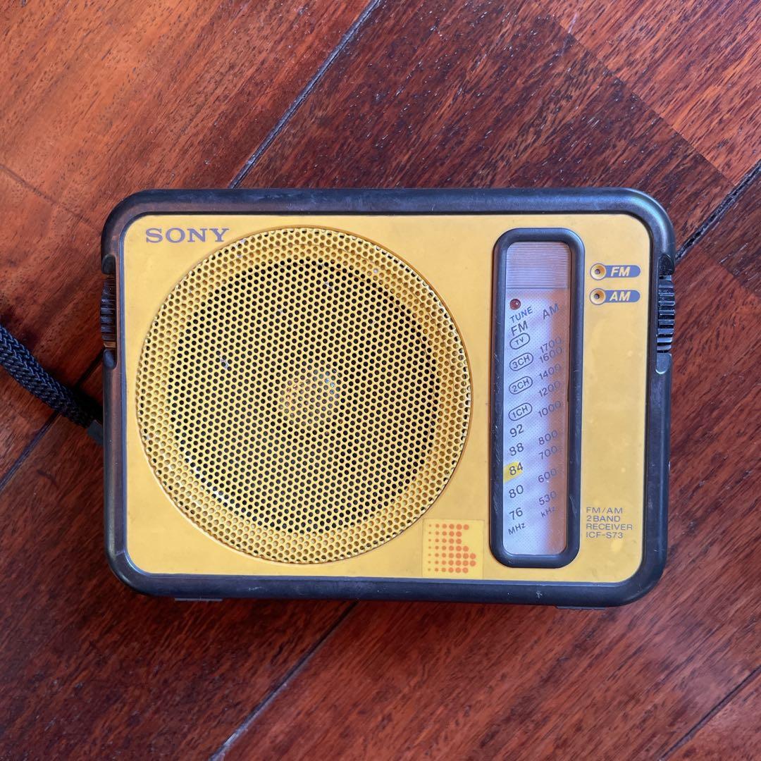 SONY ICF-S73 AM/FMラジオ SONYSPORTS - メルカリ