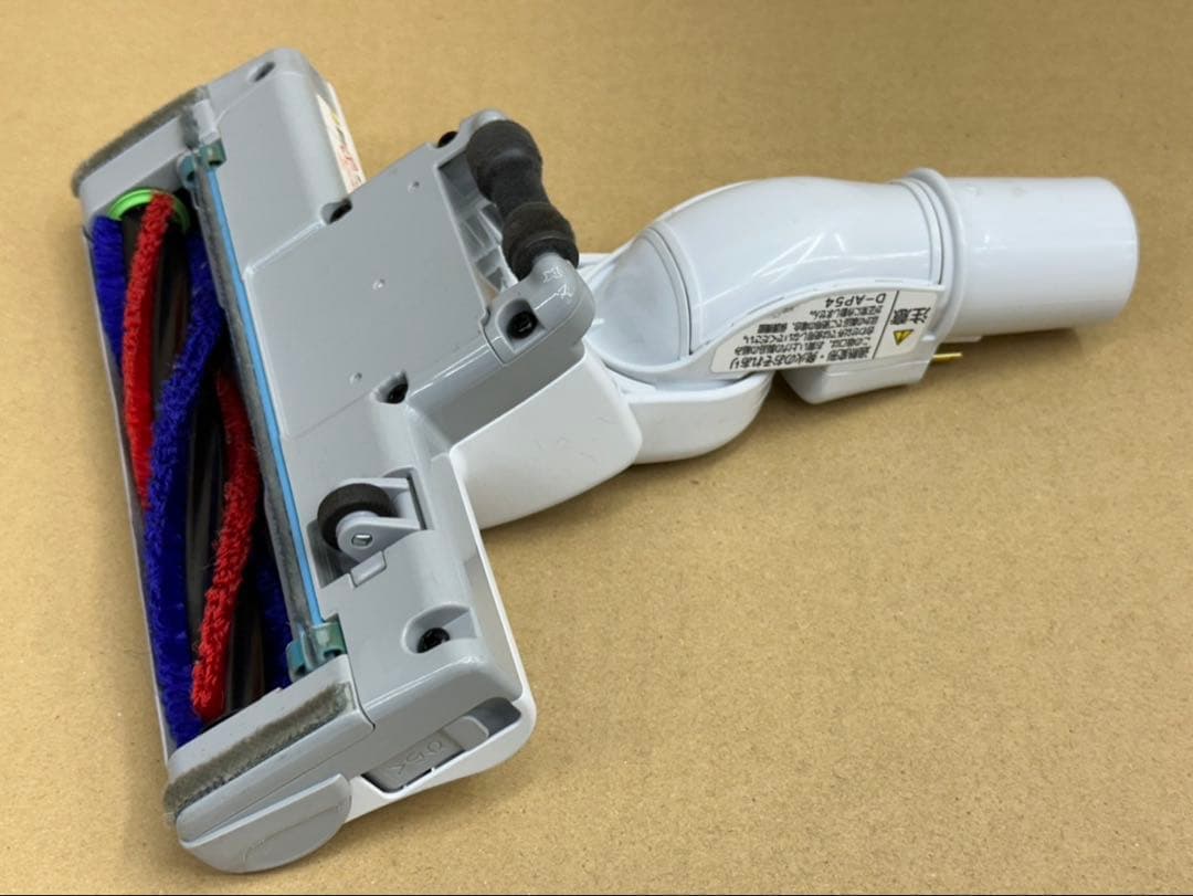 希少 新型 日立 掃除機 ホワイト 白 ヘッド 回転ブラシ D-AP54 美品