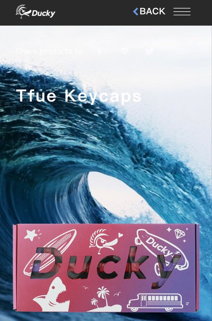 Ducky(ダッキー)×Tfueキーキャップ セット Ducky(ダッキー)×Tfueキーキャップ セット - メルカリ