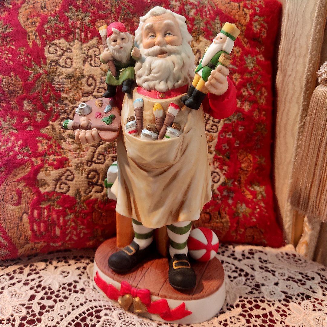 サンタクロース　瀬戸焼　オキュパイドジャパン　陶器　人形　小人 サンタクロース 瀬戸焼 オキュパイドジャパン 陶器 人形 小人 - メルカリ