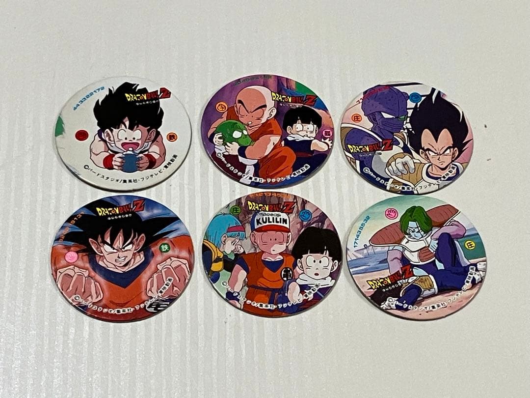 昭和レトロ ドラゴンボールZ 丸めんこ 特賞/1等/2等 などまとめて