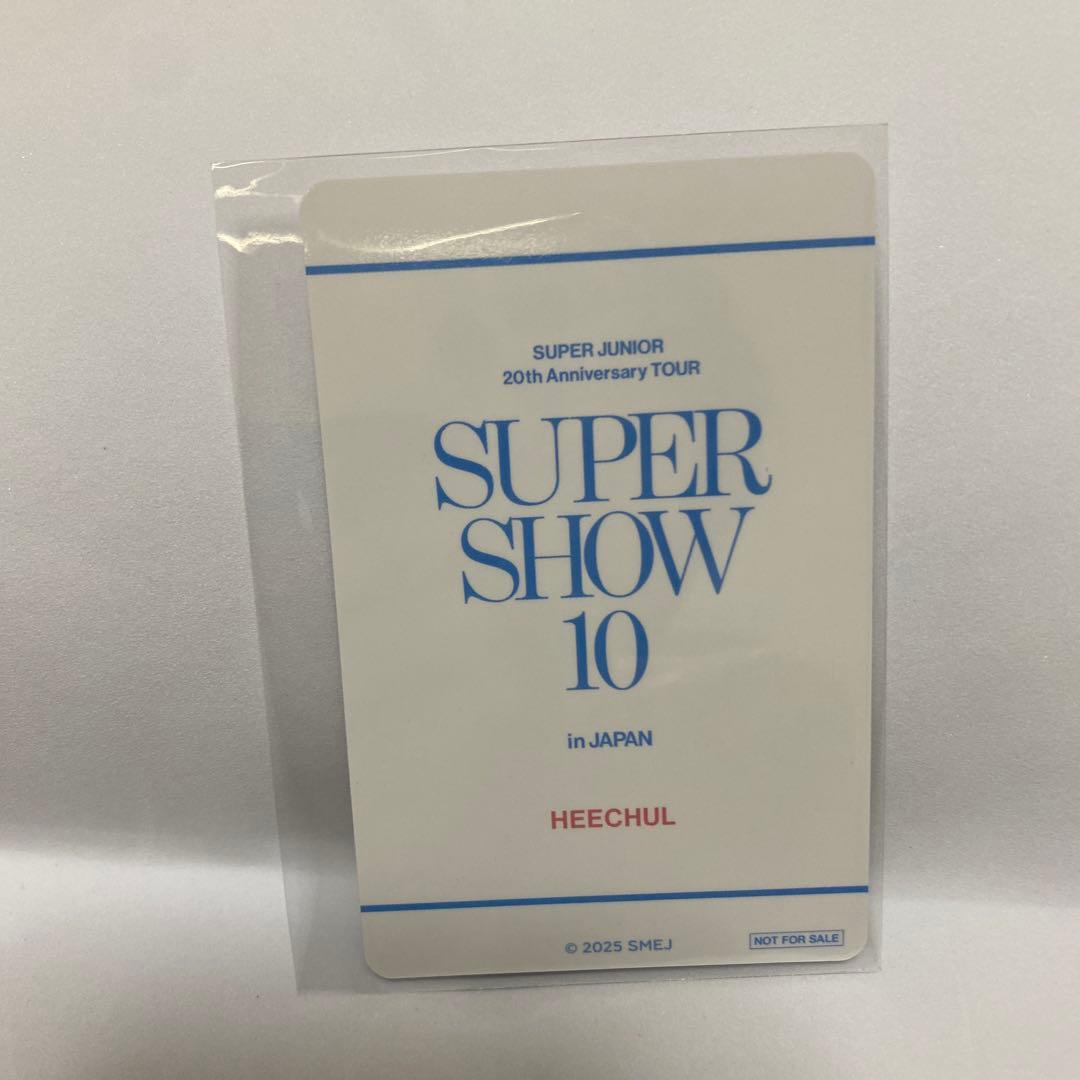 SUPER JUNIOR ヒチョル SS10 mu-mo EC購入特典 - メルカリ