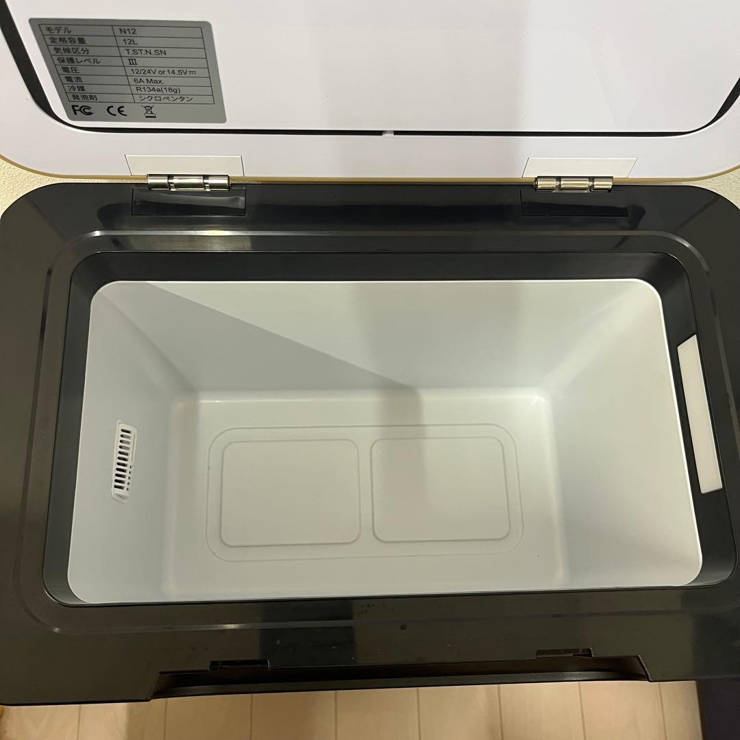 【ほぼ新品】KEEPJOY N12 冷凍冷蔵庫12L -20℃〜　バッテリー付き