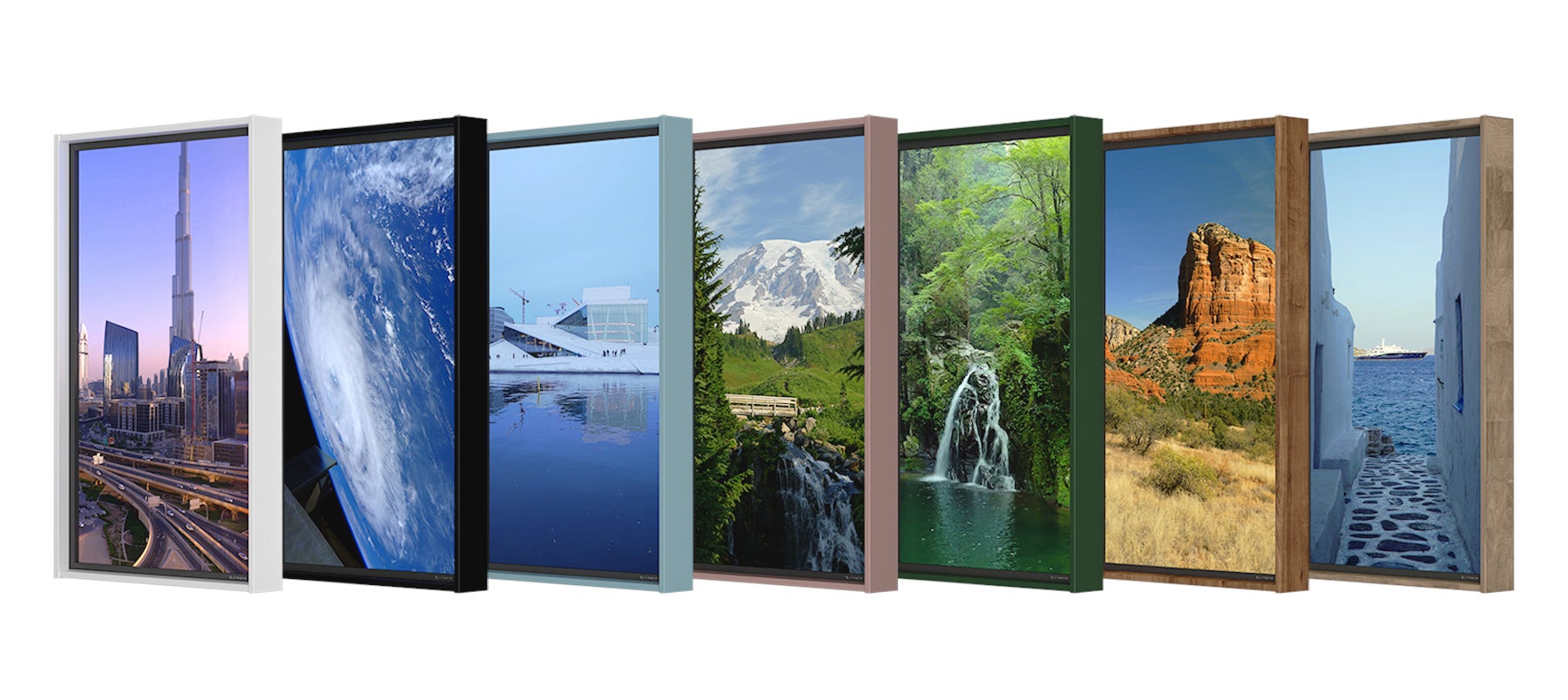 世界の風景で彩りを。窓型スマートディスプレイ「Atmoph Window 2