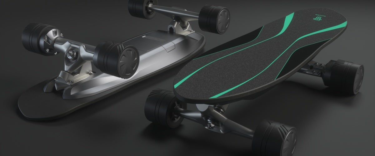 体重をかけるだけで自動走行できる電動スケートボード【Spectra-X