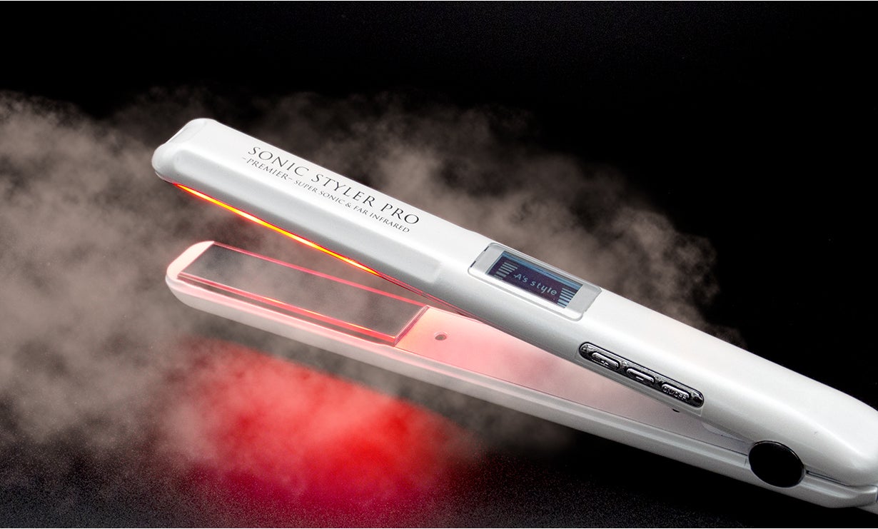 熱ダメージゼロの超音波ヘアアイロン！自宅でサロン品質ヘアケア