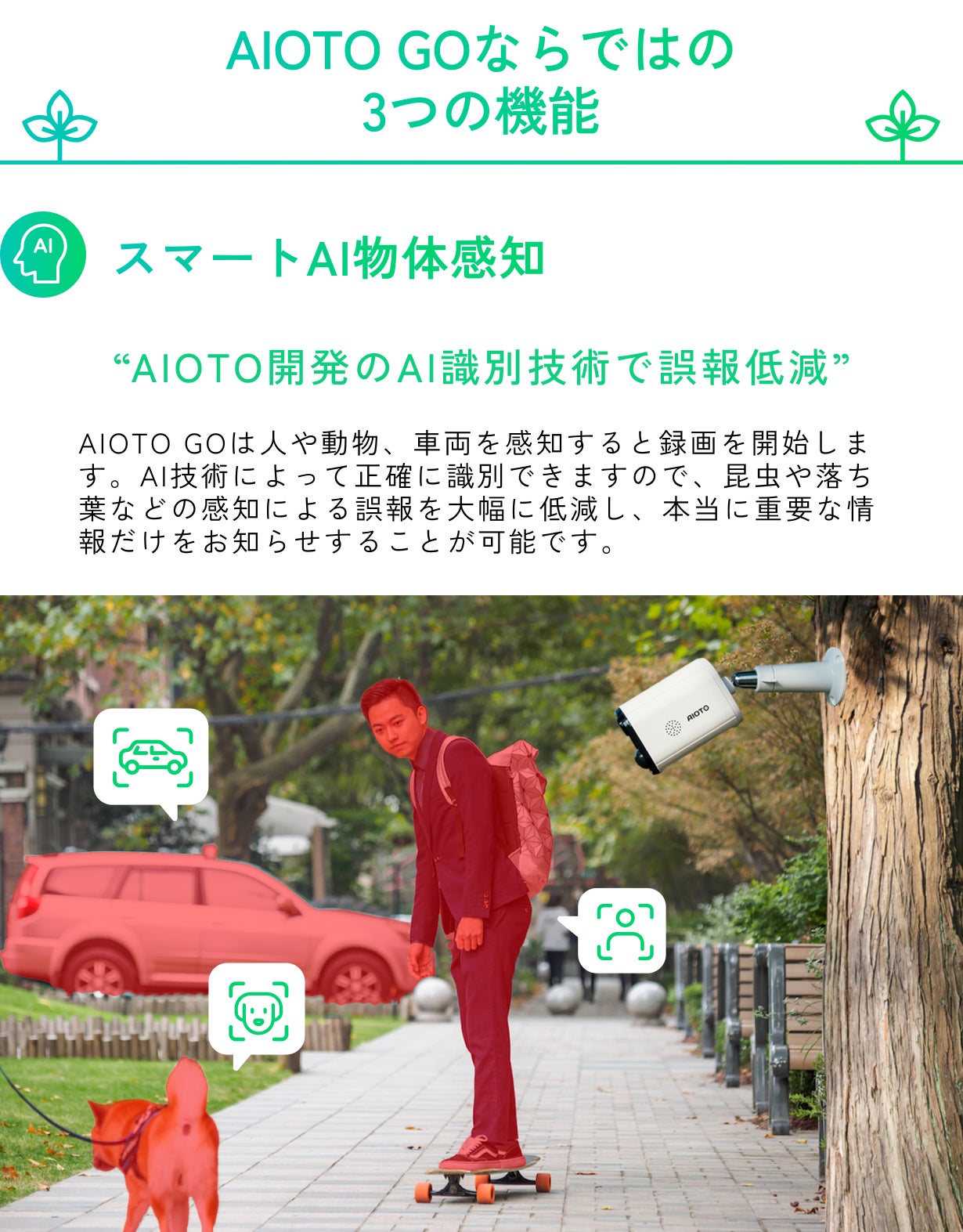 WIFI/電源・工事不要】ソーラー充電！屋外使用できる4G LTE監視カメラ