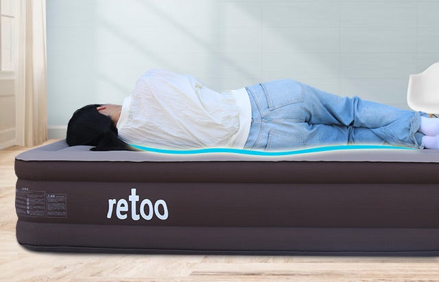 たった90秒で自動膨張！快適な寝心地を追求したアウトドアにも使える