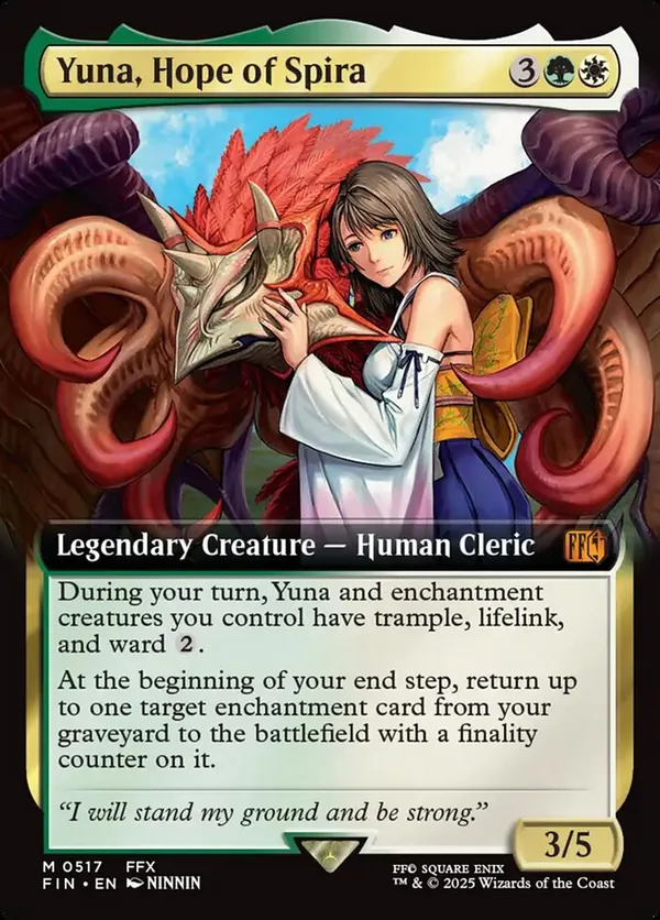 Yuna, Hope of Spira • Universes Beyond: Final Fantasy (FIN) #250