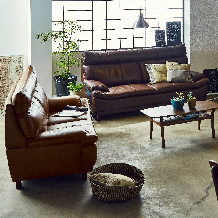 2P ミラージュⅢ LBR（革）（L35） ｜家具・インテリア通販の関