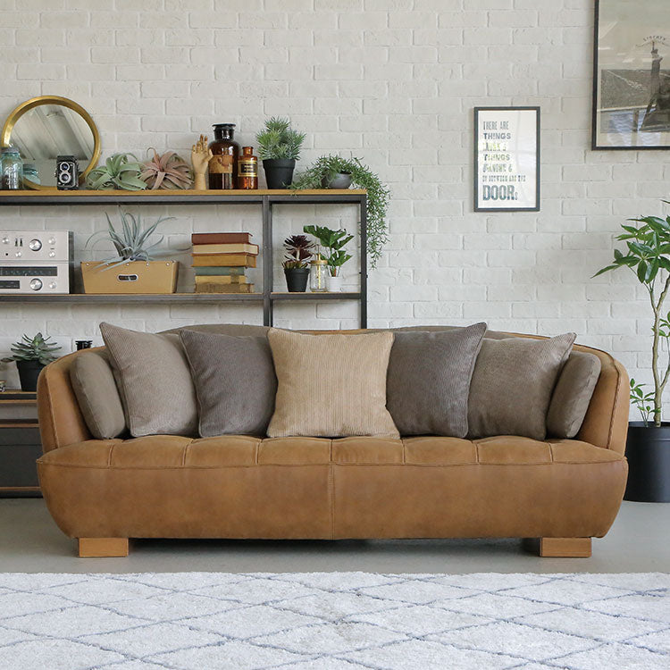 オピアムソファ 3人掛け SLTオーカーブラウン | 家具・インテリア通販