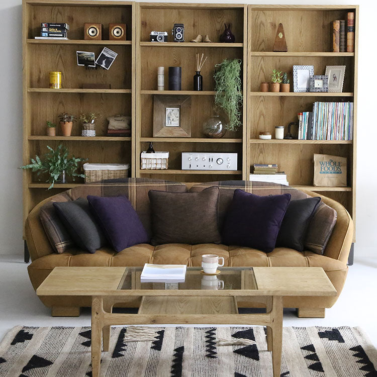 オピアムソファ 2.5人掛け L-1キャメル | 家具・インテリア通販サイト