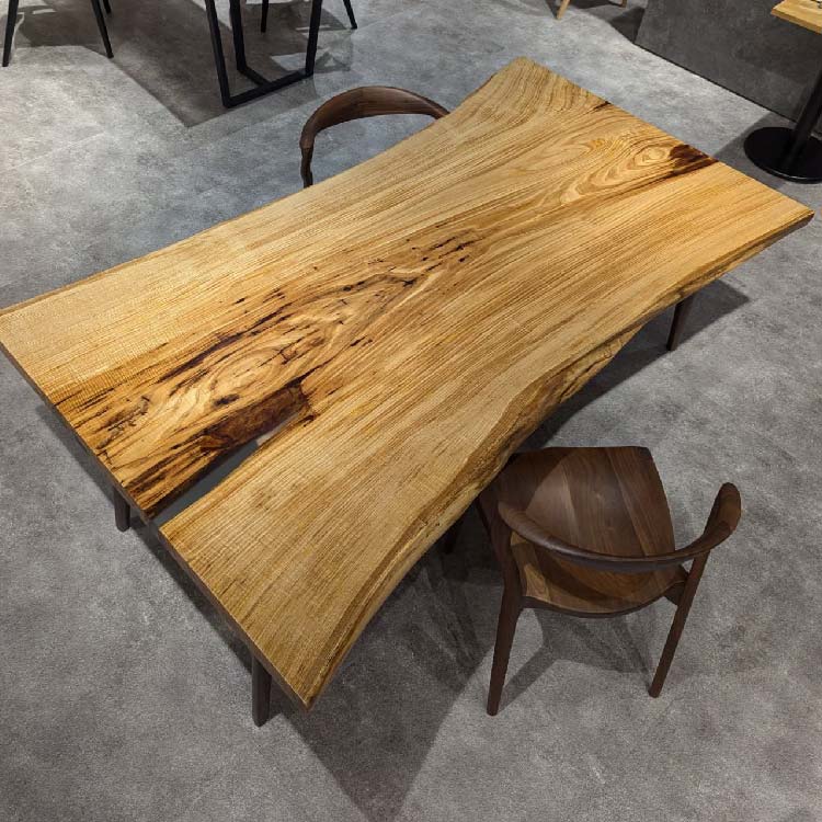 一枚板 クリ / 栗(杢) K-GM-2210-698 (W200cm)