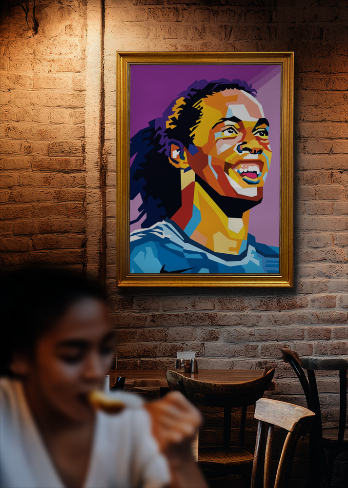 Ronaldinho Wpap Pop Art posters & prints by Uci Art - Printler