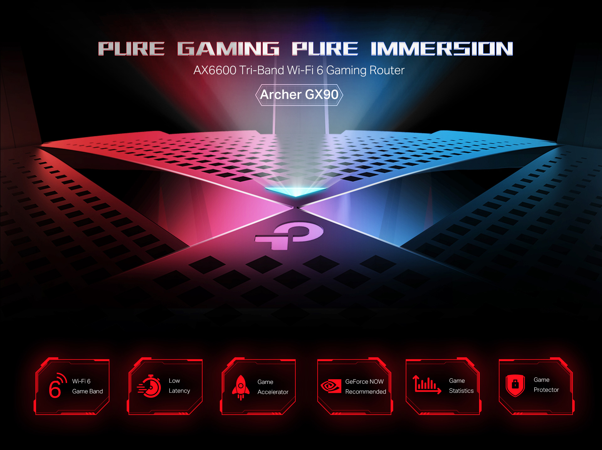 Archer GX90 | AX6600 Tri-Band Wi-Fi 6 Gaming Router | TP-Link