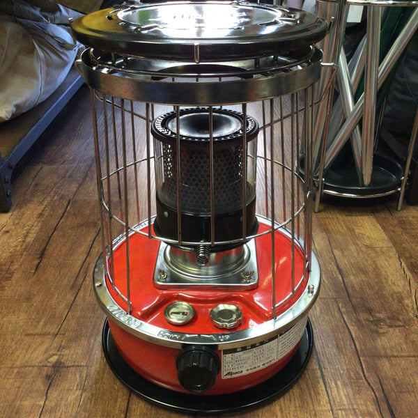 中古A】石油ストーブ（TS-77旧モデル）☆かわいい赤！／ALPACA