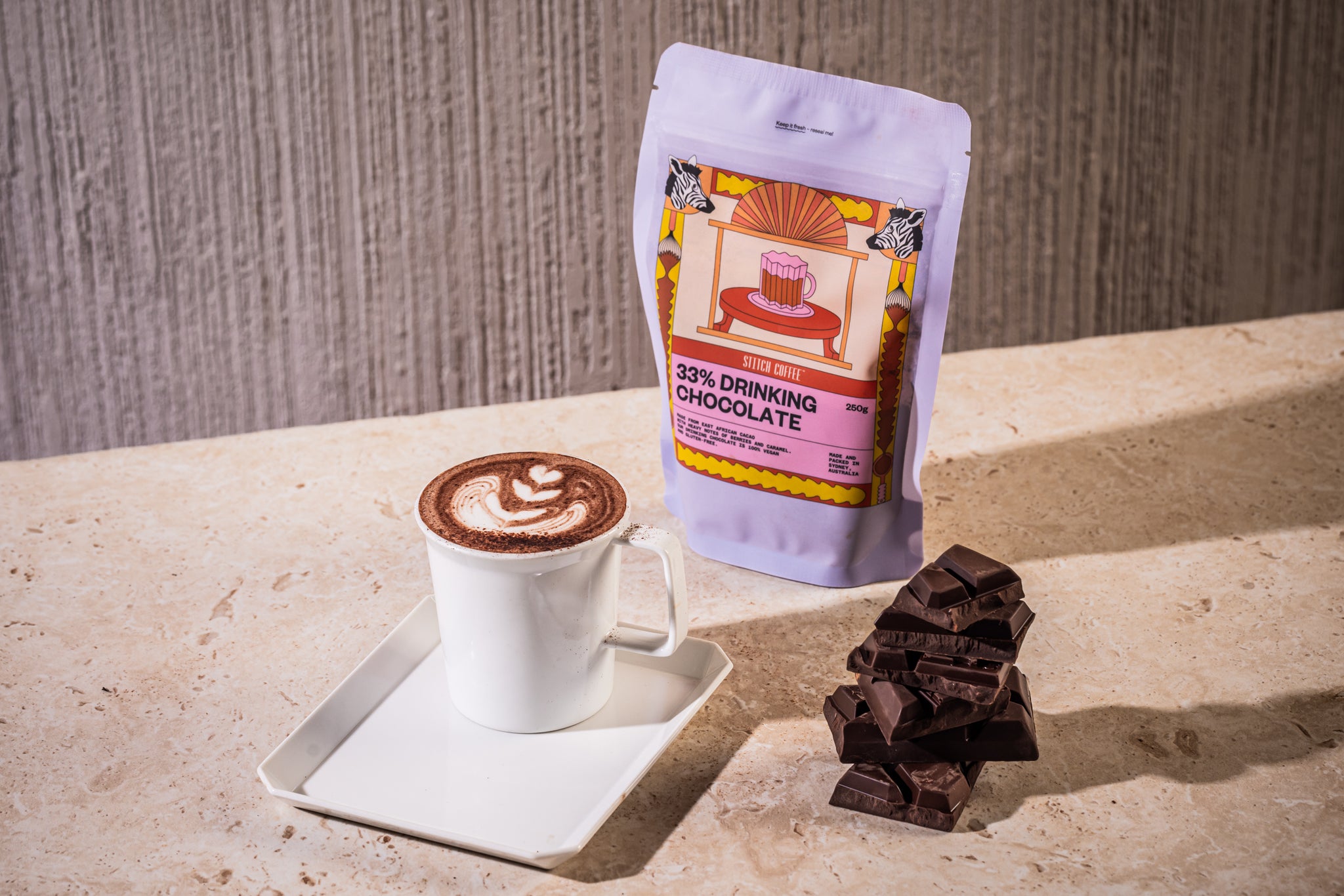 33% DRINKING CHOCOLATE - Stitch Japan