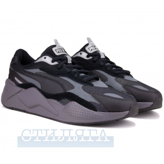 Кроссовки puma rs-x³ puzzle (37157002) 42(8)(р) black/grey сетка