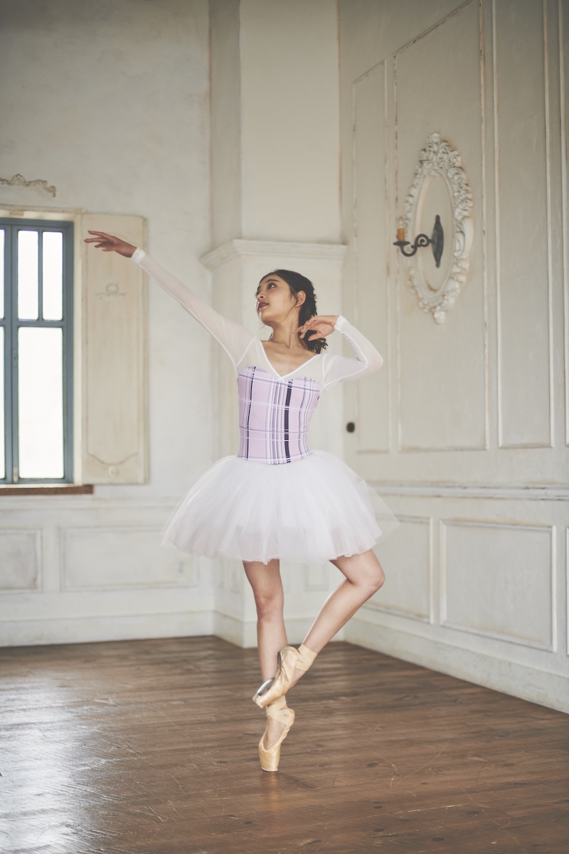 stina / type V lucky / silky pink check