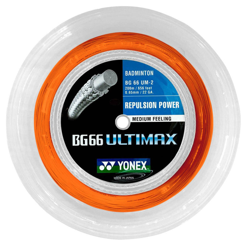 Yonex BG66 ULTIMAX 0.65mm 200m Reel