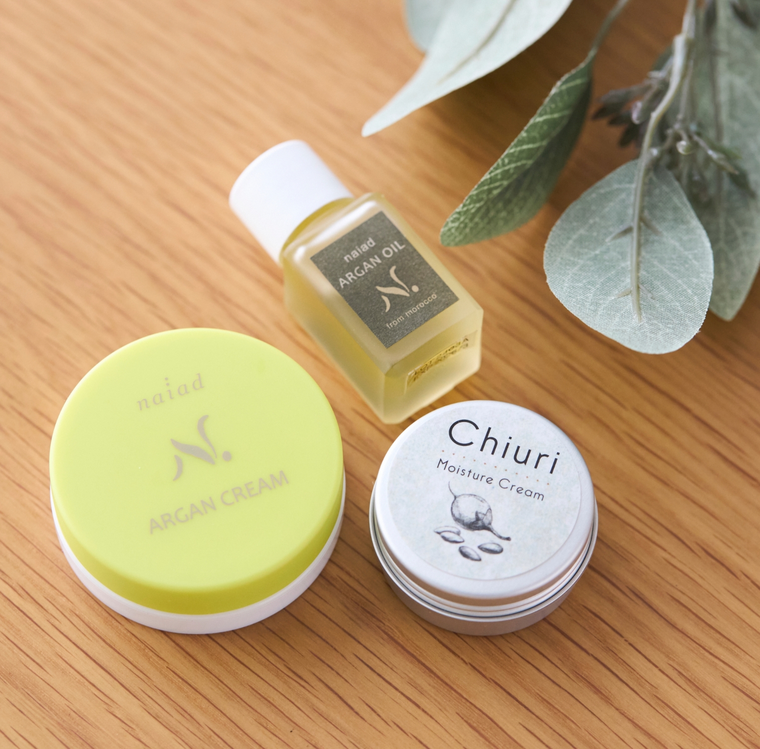 naiad/アルガンオイル 7ml -モロッコの自社工房で絞った良質なアルガン