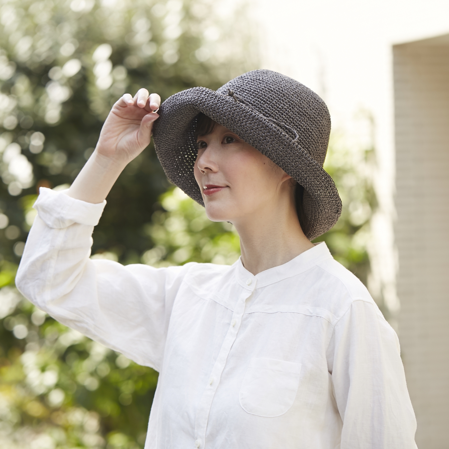 SASAWASHI/手編み帽子 -天然のUVカット力、断熱性＆吸湿性を満喫できる