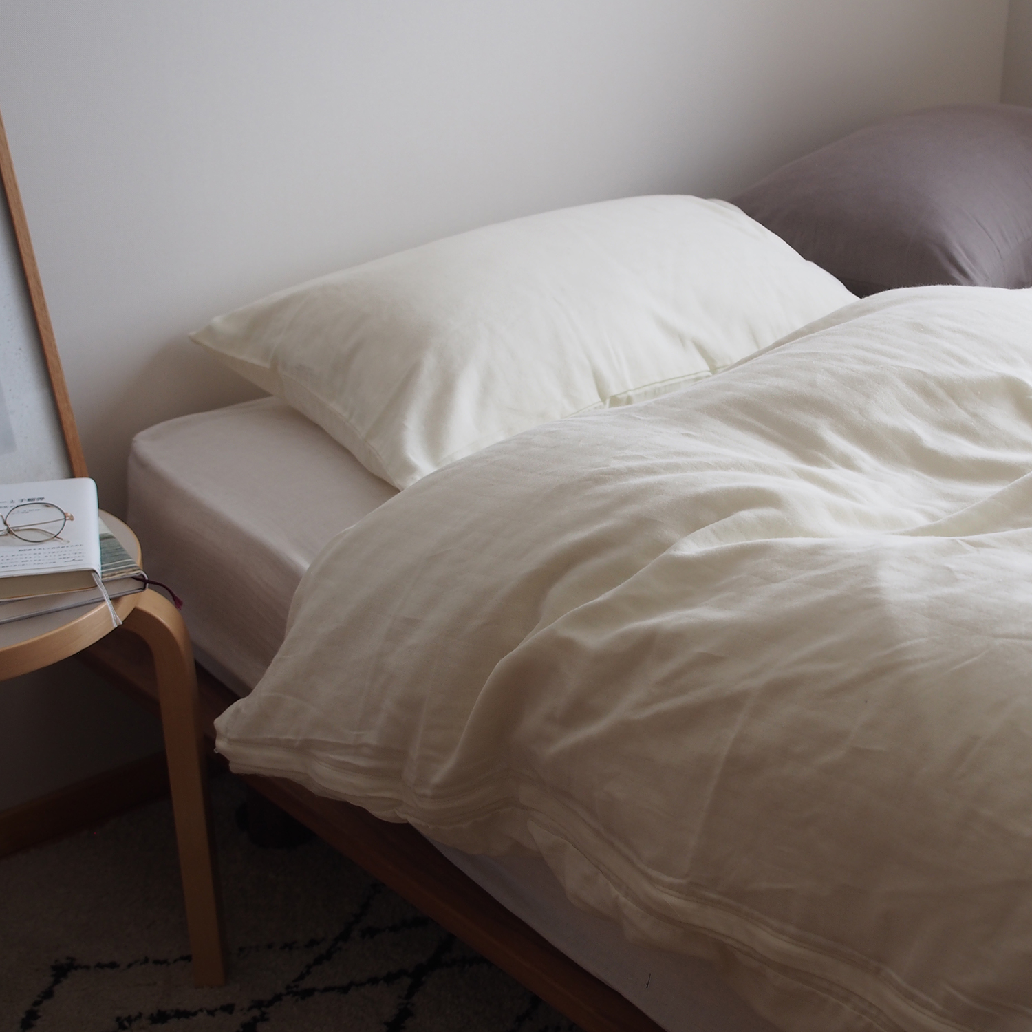 和晒ガーゼ掛布団カバー ダブル -丈夫で柔らか！和晒ガーゼの年中