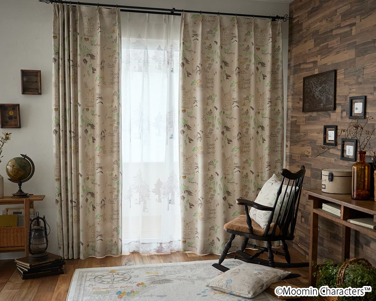 A-1020 (ムーミン谷の地図/ムーミンダニノチズ)｜株式会社スミノエ