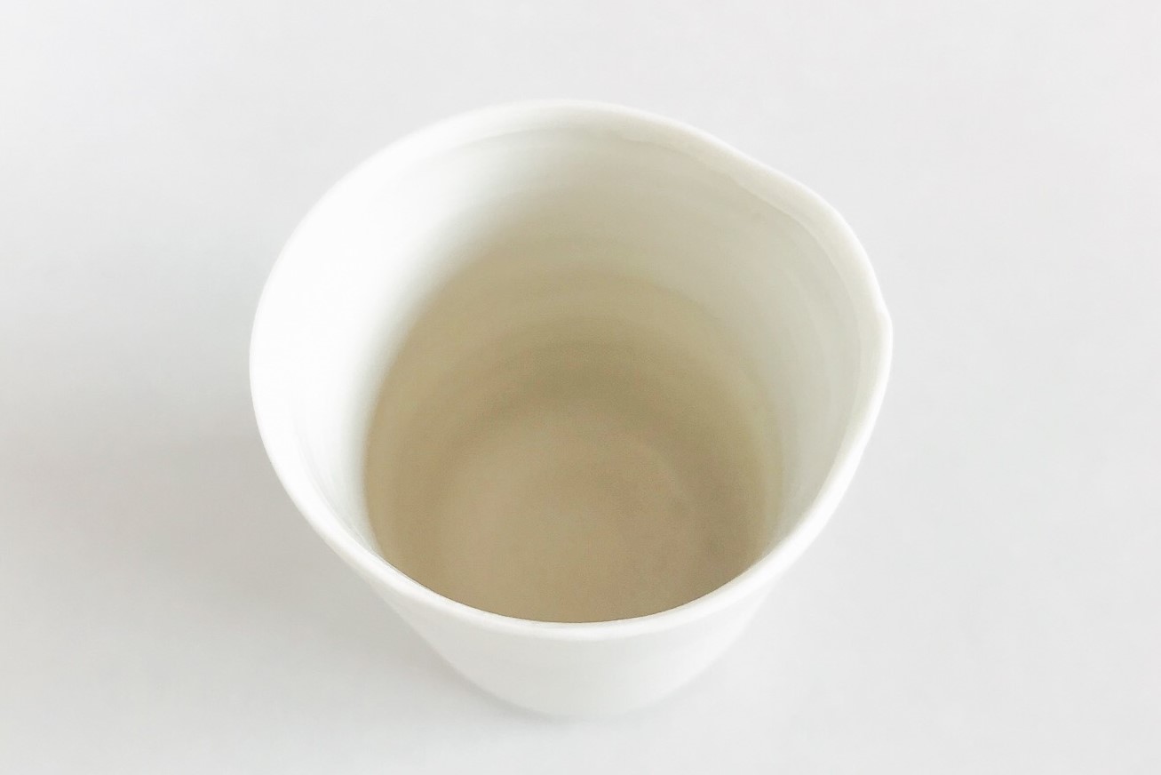 白磁盃 - 黒田泰蔵 / SUI｜近現代工芸