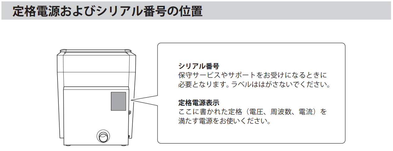 シリアルナンバー確認方法 – DGSHAPE
