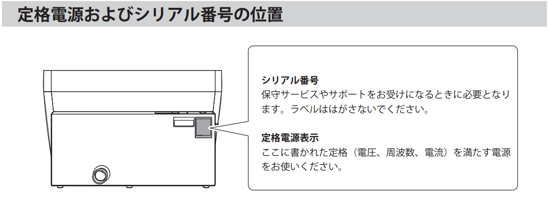 シリアルナンバー確認方法 – DGSHAPE