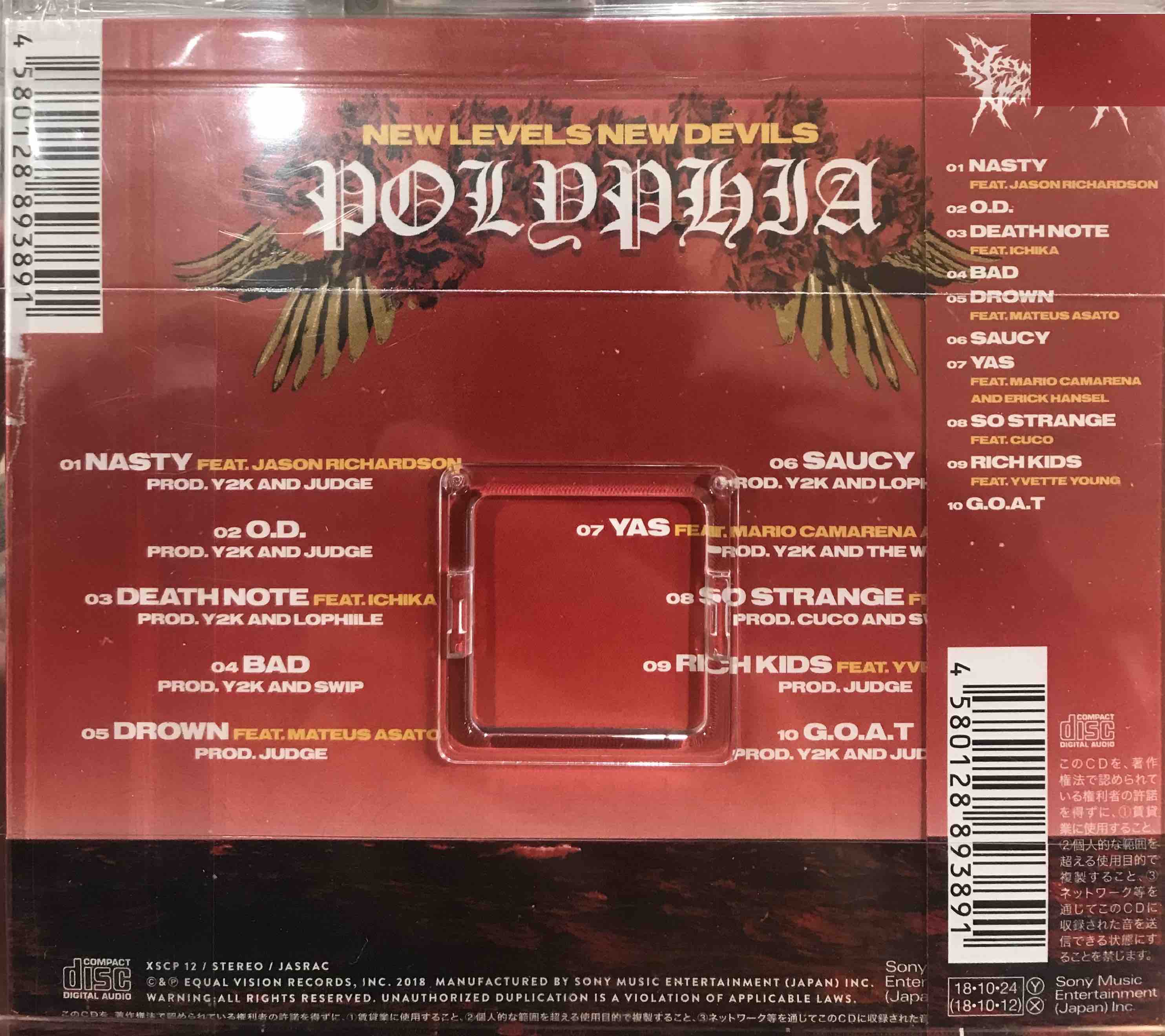 Polyphia ‎– New Levels New Devils – Surface Records