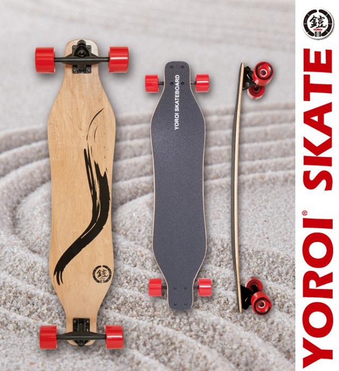 スノボ・オフトレのためのロングスケートボードがYOROIブランドから初